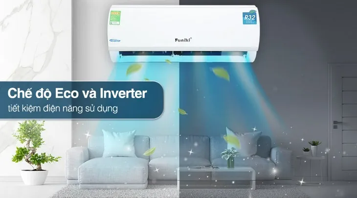 Tiết kiệm điện nhờ công nghệ Inverter